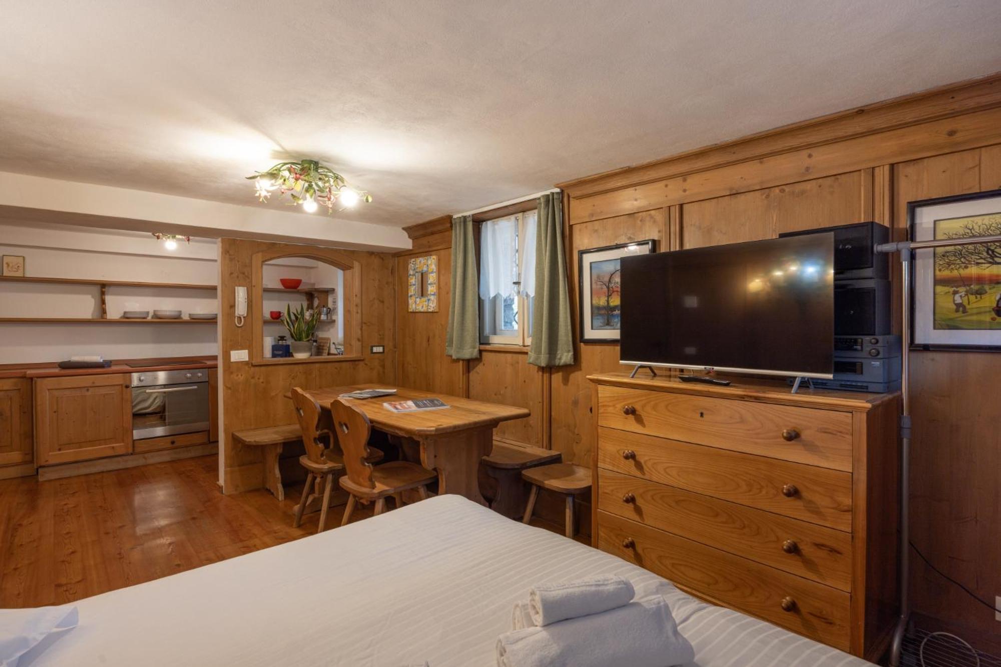 FALORIA Studio Apartment Cortina dʼAmpezzo Exterior foto